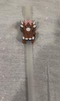 Highland Cow Straw Holder (8mm Pink Bow)